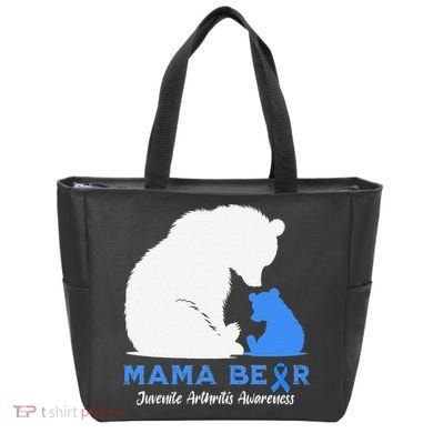 Mama-Bear Juvenile Arthritis Awareness Tote Bag