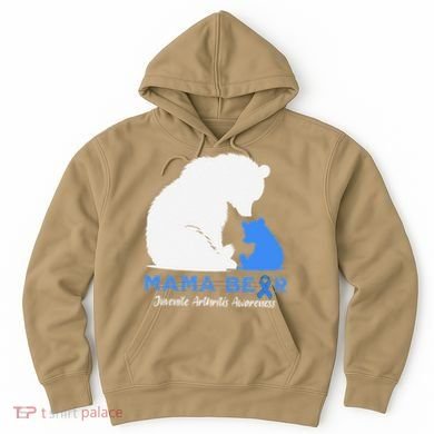 Mama-Bear Juvenile Arthritis Awareness Hoodie