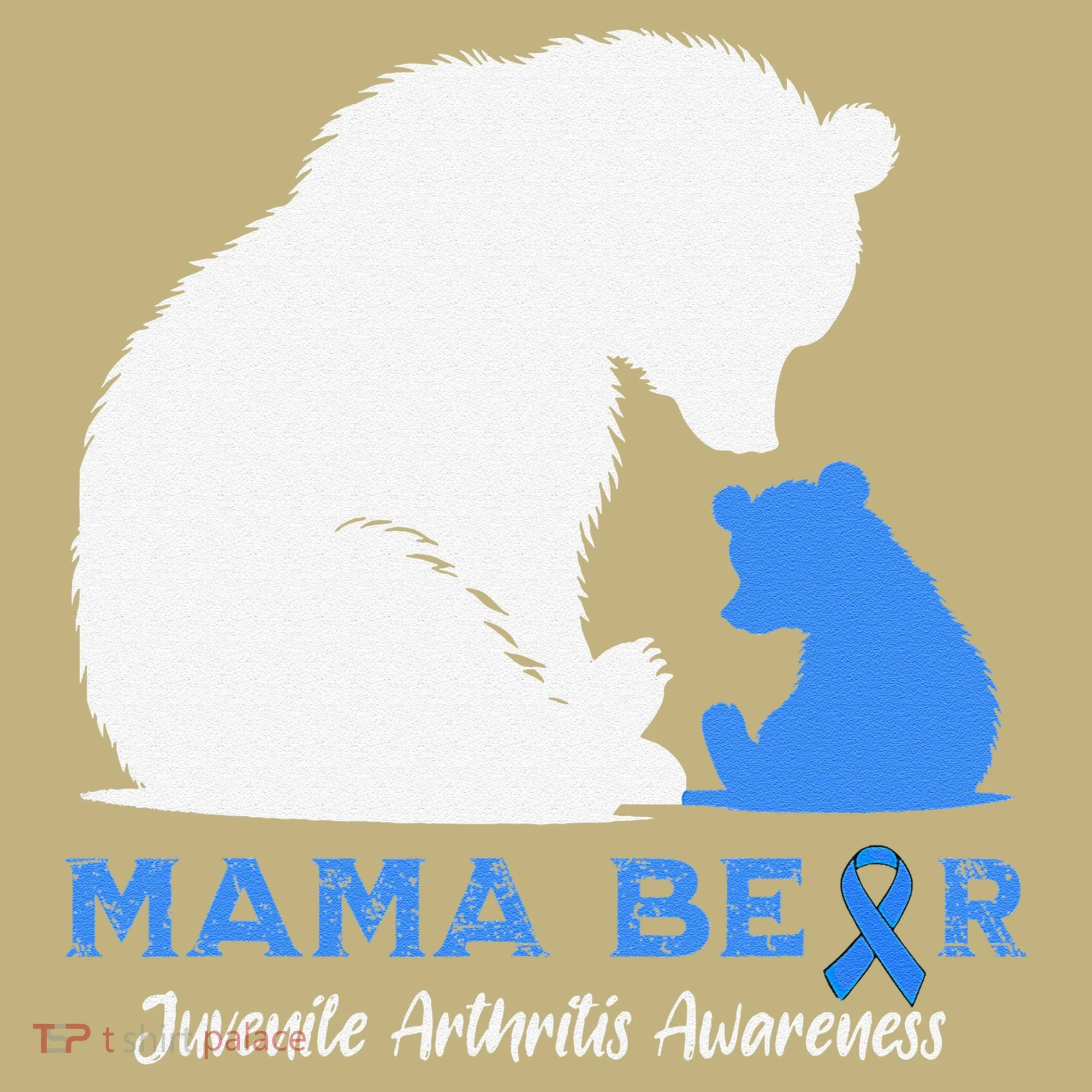 Mama-Bear Juvenile Arthritis Awareness Hoodie