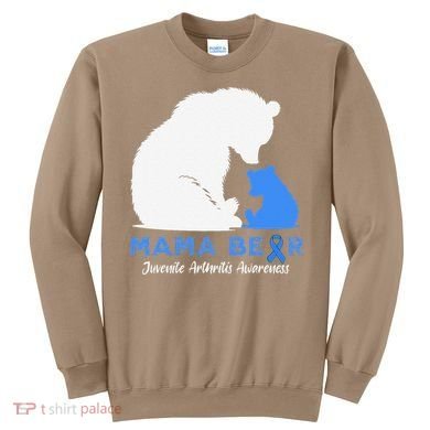 Mama-Bear Juvenile Arthritis Awareness Sweatshirt