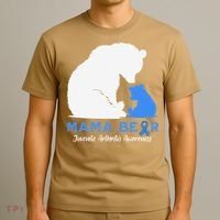 Mama-Bear Juvenile Arthritis Awareness T-Shirt thumb 3