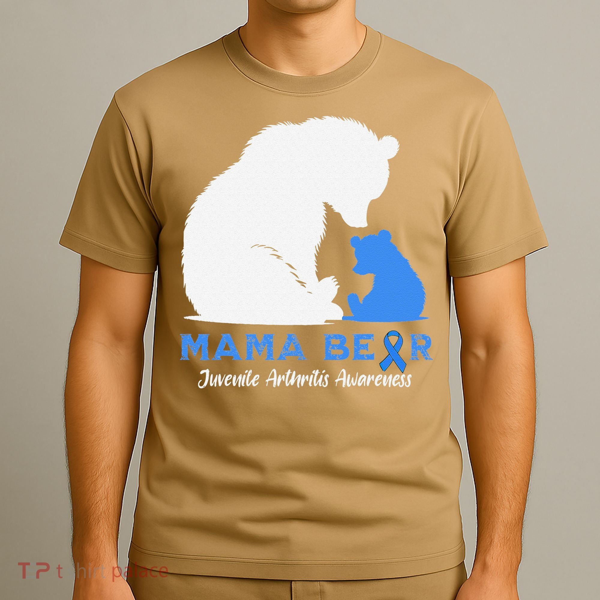 Mama-Bear Juvenile Arthritis Awareness T-Shirt