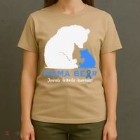 Mama-Bear Juvenile Arthritis Awareness T-Shirt thumb 4