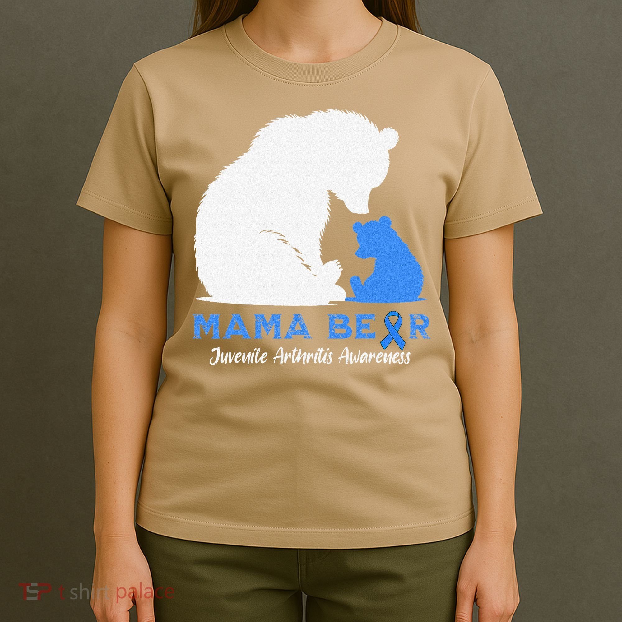 Mama-Bear Juvenile Arthritis Awareness T-Shirt