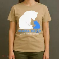 Mama-Bear Juvenile Arthritis Awareness T-Shirt thumb 4