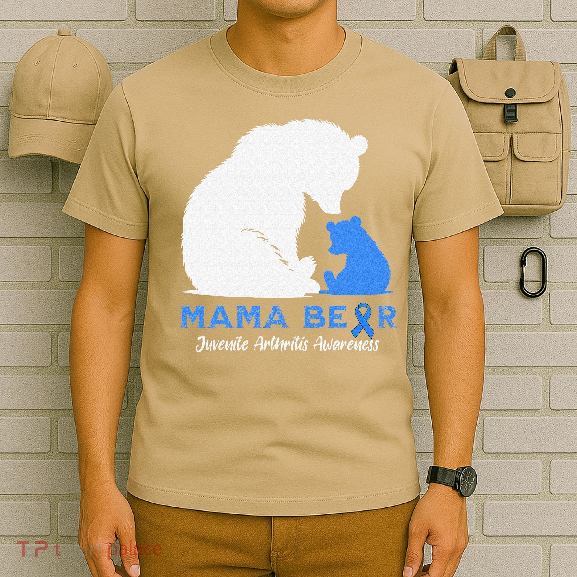 Mama-Bear Juvenile Arthritis Awareness T-Shirt