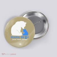 Mama-Bear Juvenile Arthritis Awareness Button thumb 0