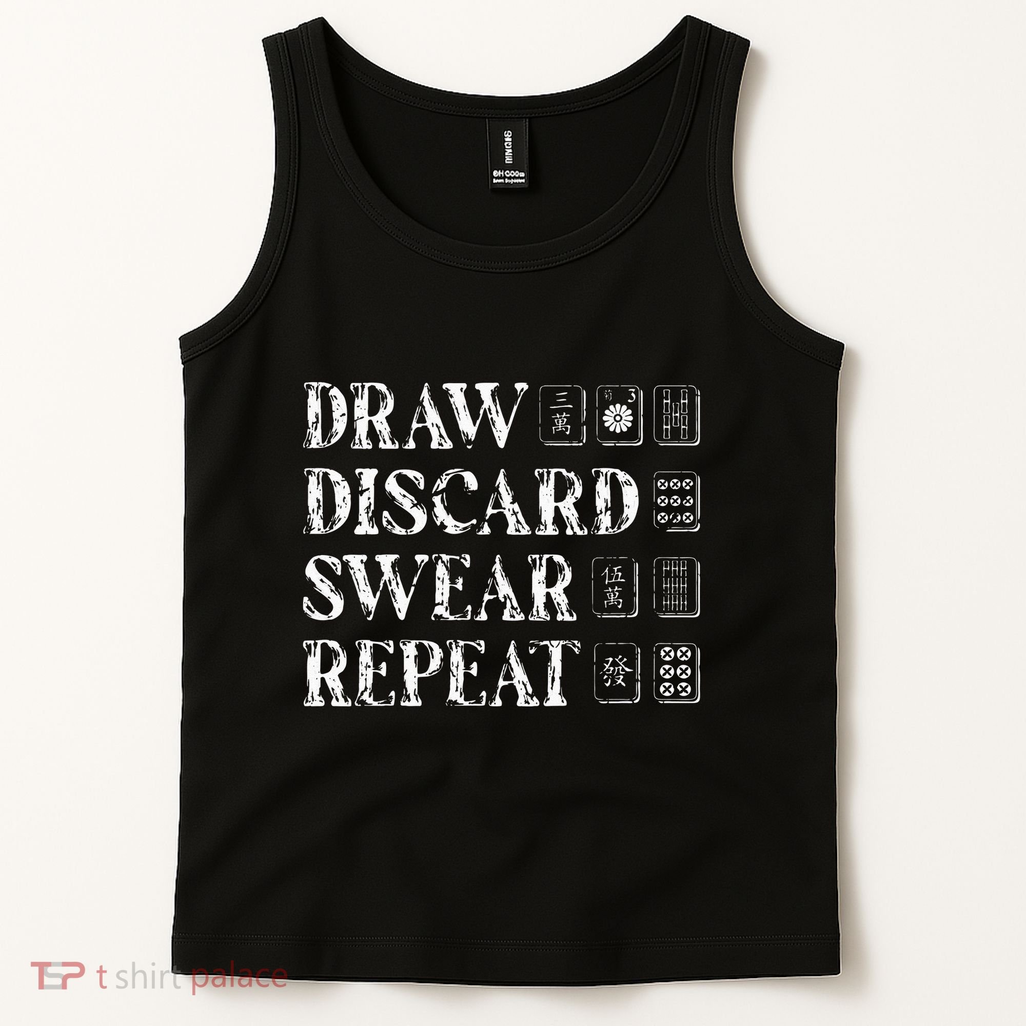 Mah Jongg Accessories Mahjong Tank Top