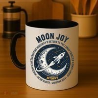 Moon Joy Artemis II Coffee Mug thumb 4