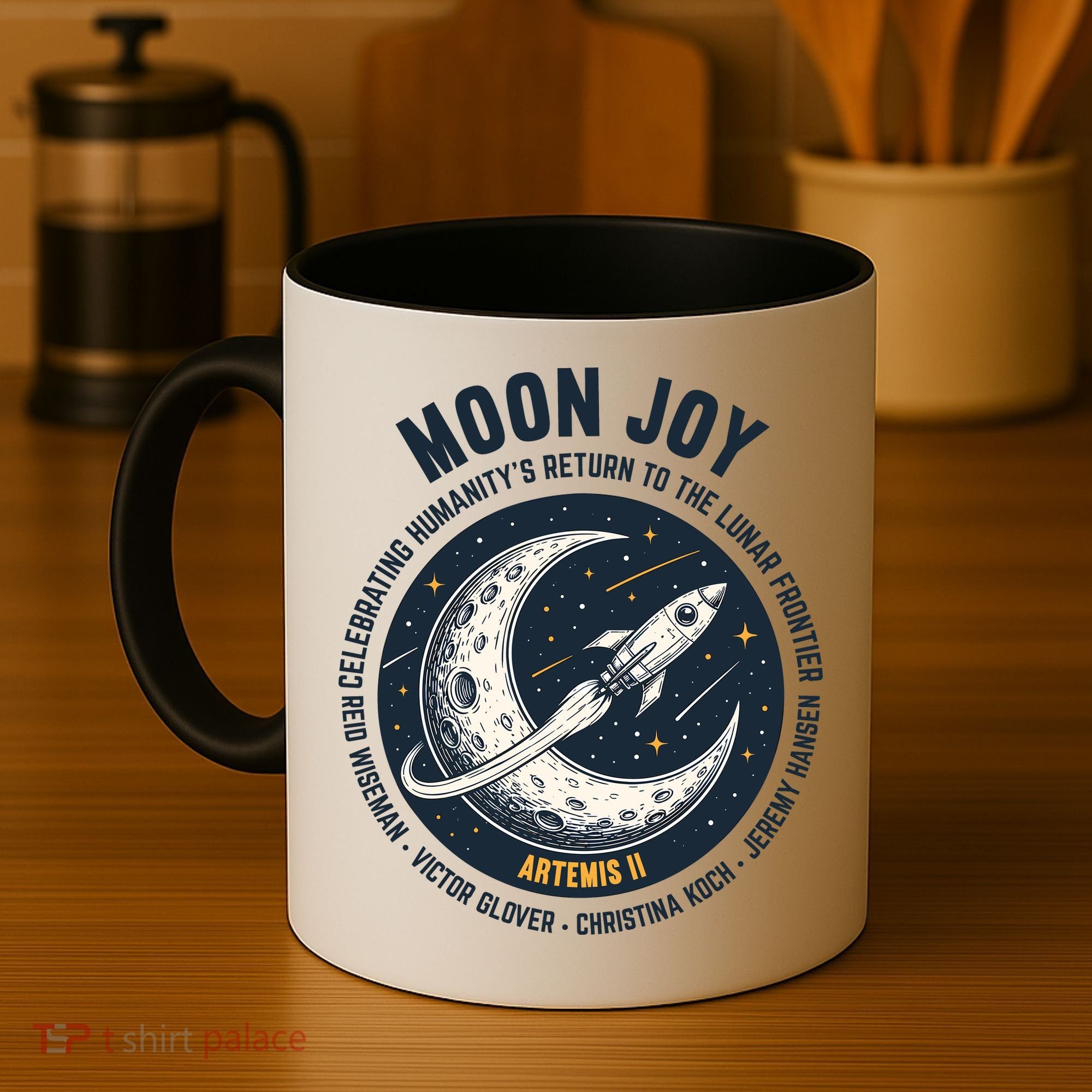 Moon Joy Artemis II Coffee Mug