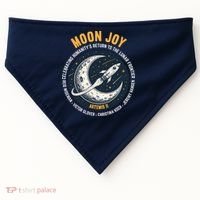 Moon Joy Artemis II USA-Made Doggie Bandana thumb 0