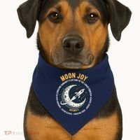 Moon Joy Artemis II USA-Made Doggie Bandana thumb 1