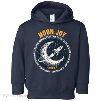 Moon Joy Artemis II Toddler Hoodie
