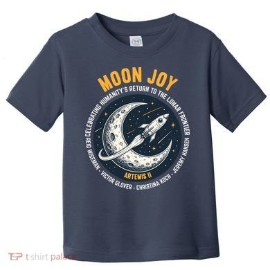 Moon Joy Artemis II Toddler T-Shirt