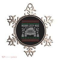 merry jeepmas buffalo plaid christmas xmas Ornament thumb 0