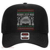 merry jeepmas buffalo plaid christmas xmas Hat thumb 0