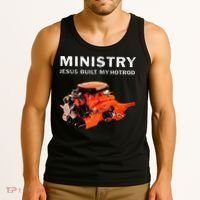 Ministry Jesus Built My Hotrod Tank Top thumb 3
