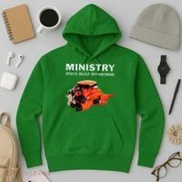 Ministry Jesus Built My Hotrod Hoodie thumb 3