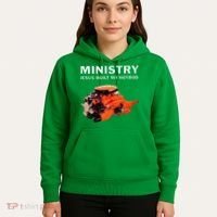Ministry Jesus Built My Hotrod Hoodie thumb 5