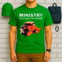 Ministry Jesus Built My Hotrod T-Shirt thumb 6
