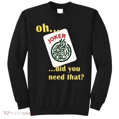 Mahjong Joker Designs Sweatshirt