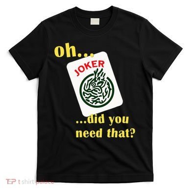Mahjong Joker Designs T-Shirt