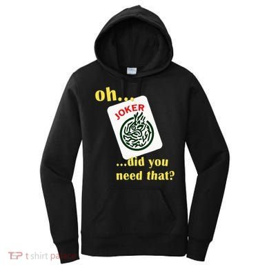 Mahjong Joker Designs Women's Hoodie