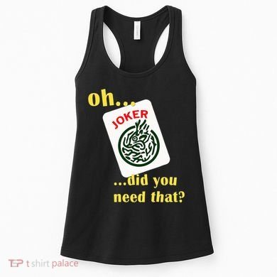 Mahjong Joker Designs Women's Tank Top