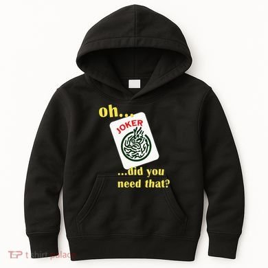 Mahjong Joker Designs Kids Hoodie