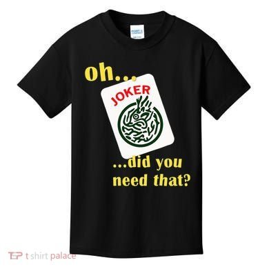 Mahjong Joker Designs Kids T-Shirt