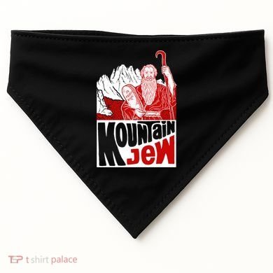 Mountain Jew Funny USA-Made Doggie Bandana