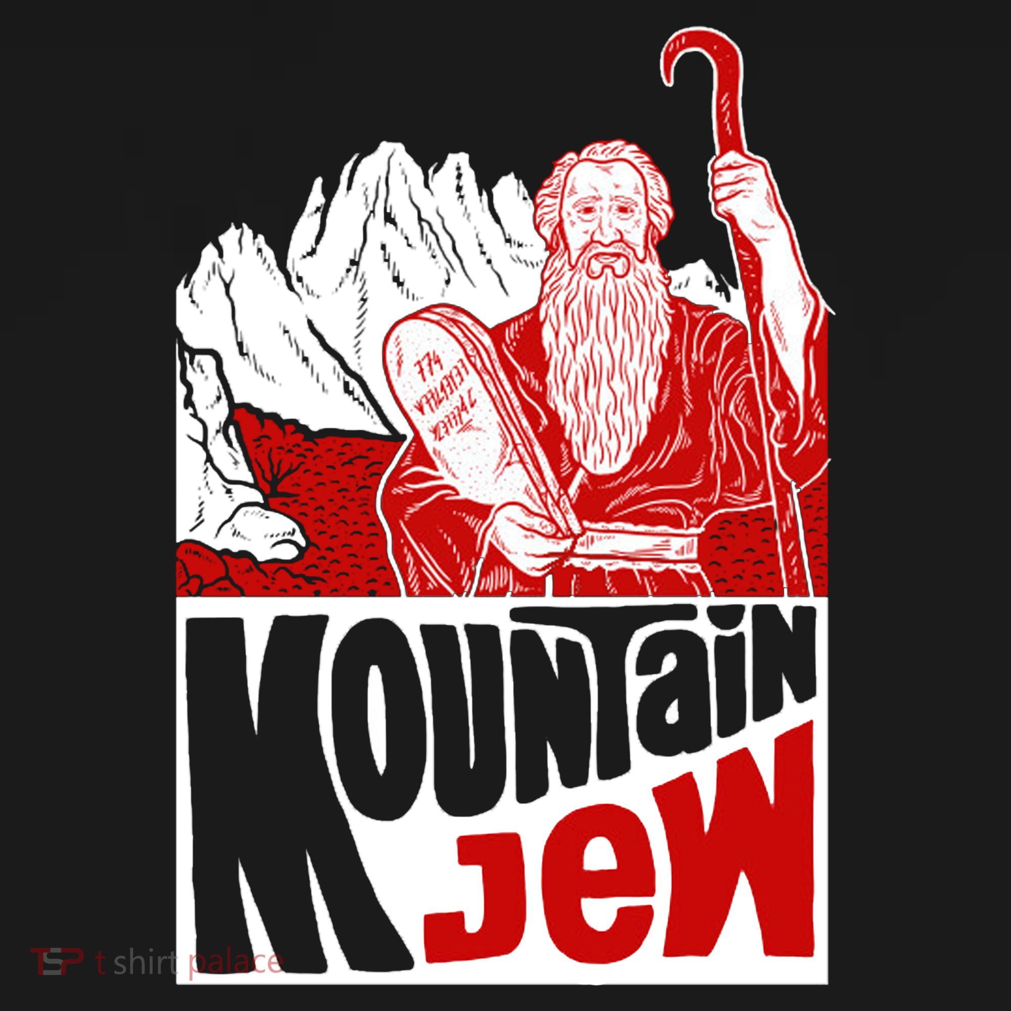 Mountain Jew Funny USA-Made Doggie Bandana