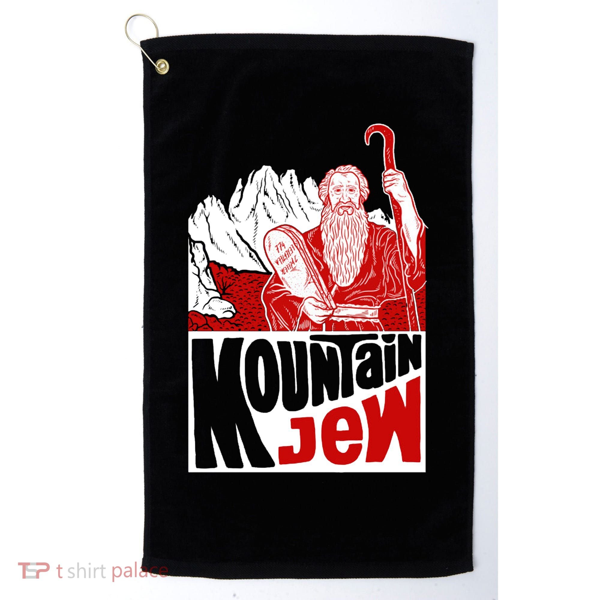 Mountain Jew Funny Golf Towel
