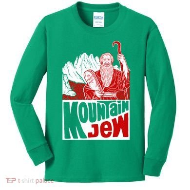 Mountain Jew Funny Kids Long Sleeve Shirt