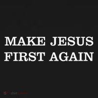 Make Jesus First Again Christian Catholic Faith Backpack thumb 2