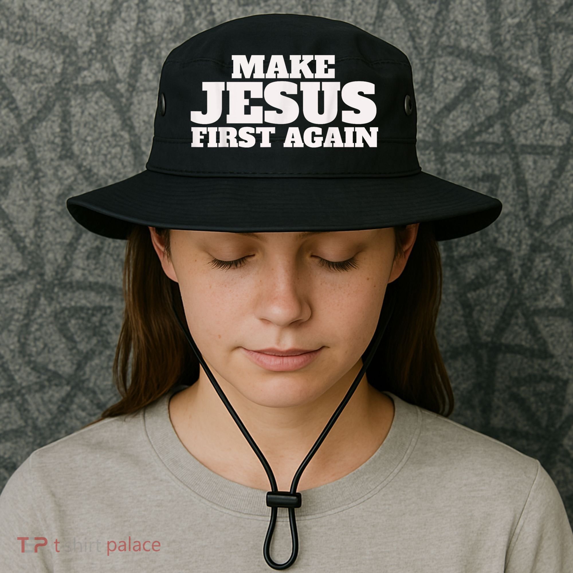 Make Jesus First Again Bucket Hat
