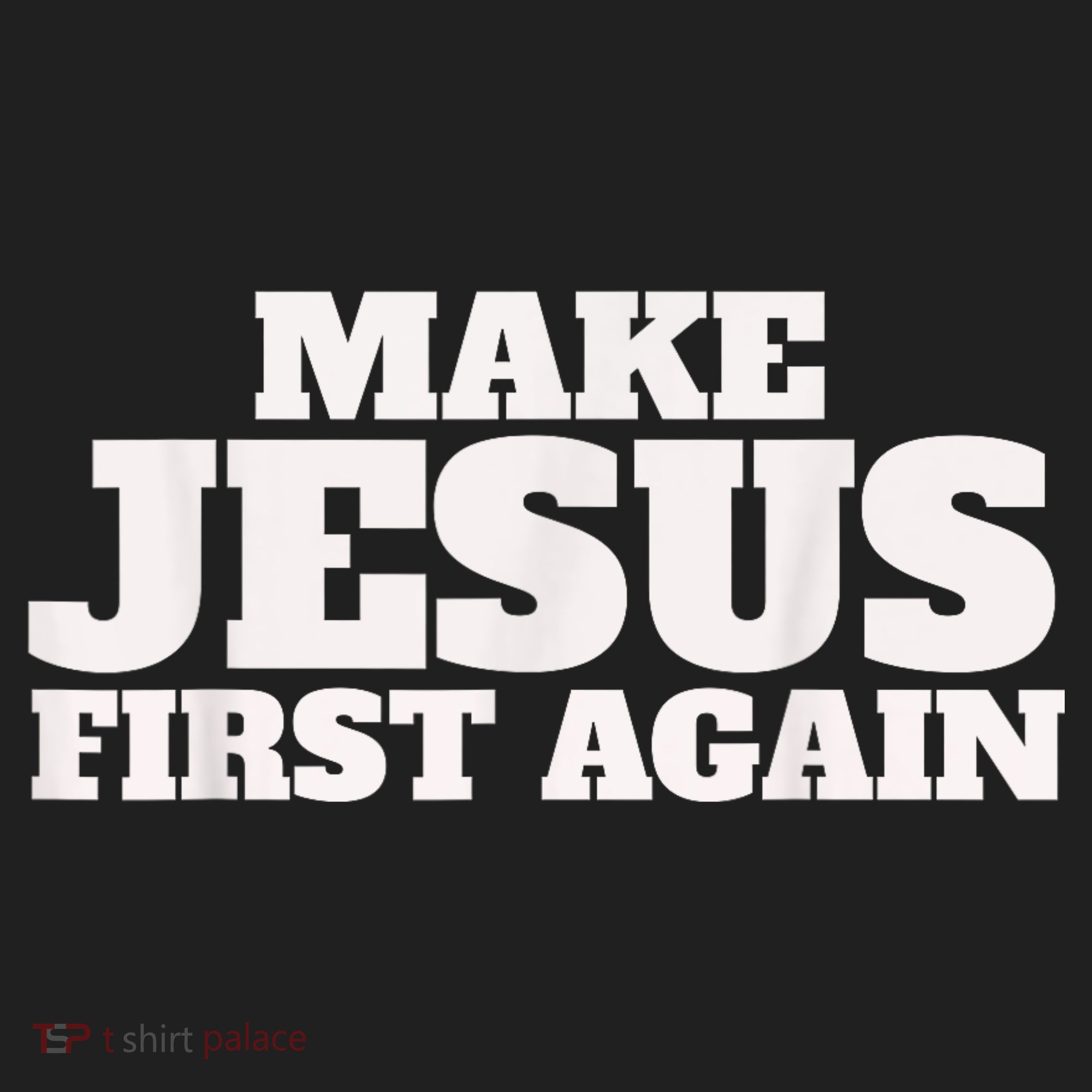 Make Jesus First Again Golf Towel