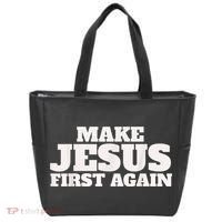 Make Jesus First Again Tote Bag thumb 0