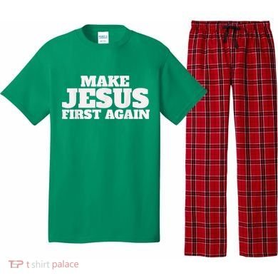 Make Jesus First Again Pajama Set