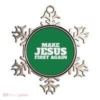 Make Jesus First Again Ornament thumb 0