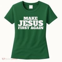 Make Jesus First Again Women's T-Shirt thumb 0