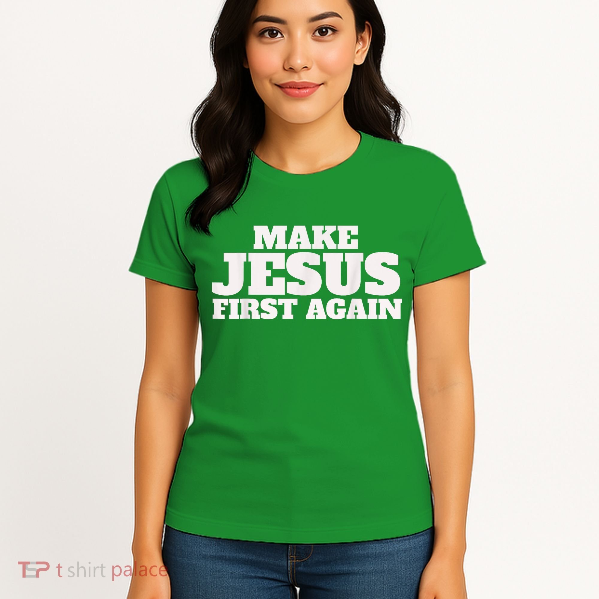 Make Jesus First Again Women's T-Shirt