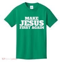 Make Jesus First Again Kids T-Shirt thumb 0