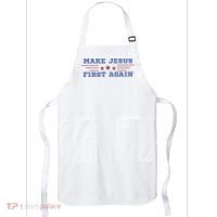 Make Jesus First Again Chrisitan Faith Apron thumb 0