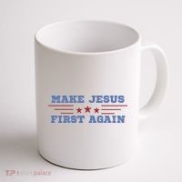 Make Jesus First Again Chrisitan Faith Coffee Mug thumb 1