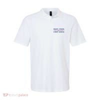Make Jesus First Again Chrisitan Faith Polo thumb 0