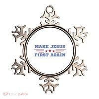 Make Jesus First Again Chrisitan Faith Ornament thumb 0