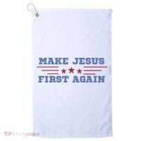 Make Jesus First Again Chrisitan Faith Golf Towel thumb 0