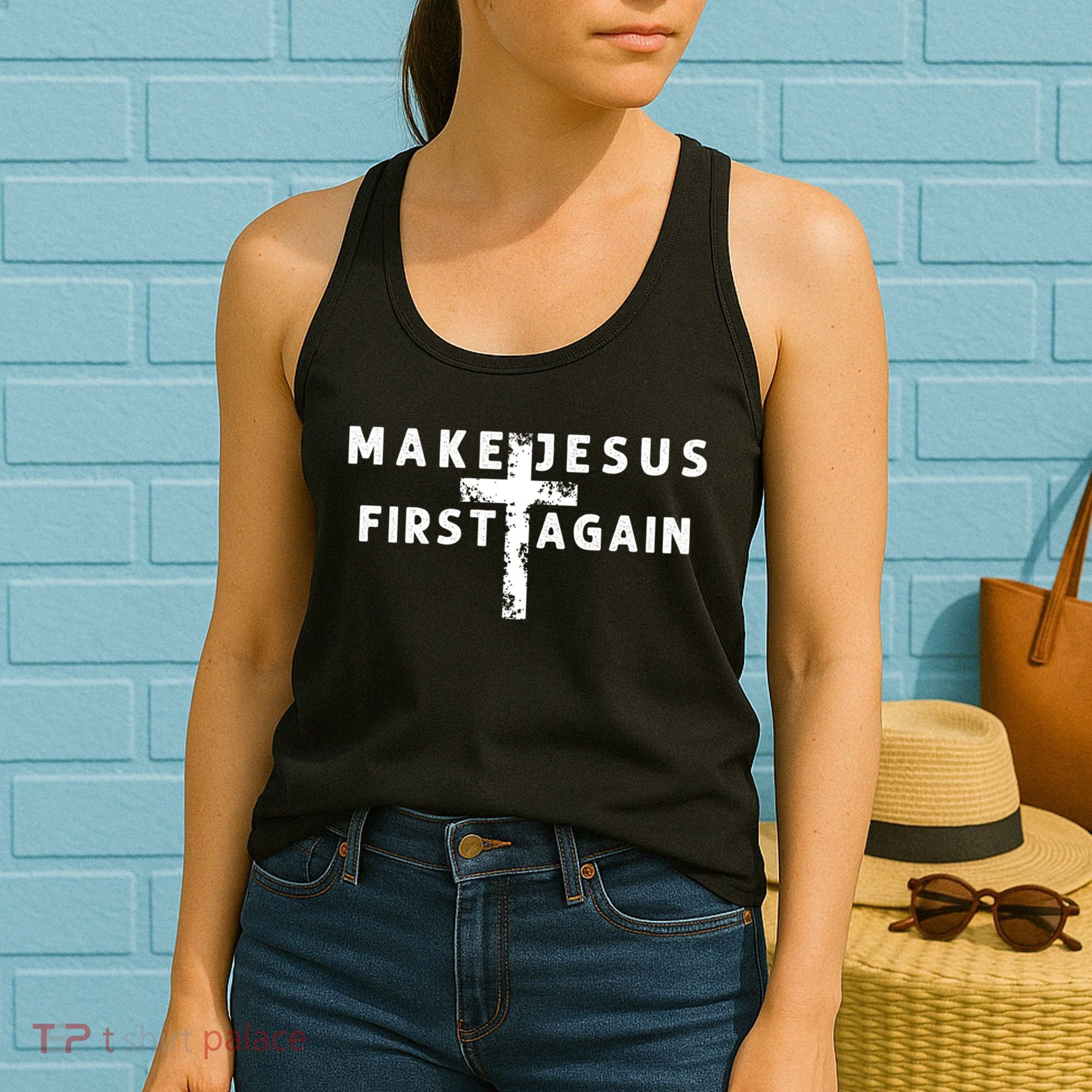 Make Jesus First Again Women's Tank Top