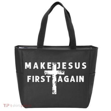 Make Jesus First Again Tote Bag